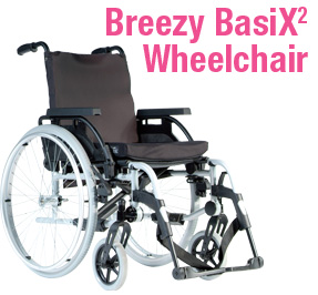 Breezy Basix2 Wheelchair