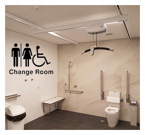 Scarborough Beach Pool Accessible Change Room