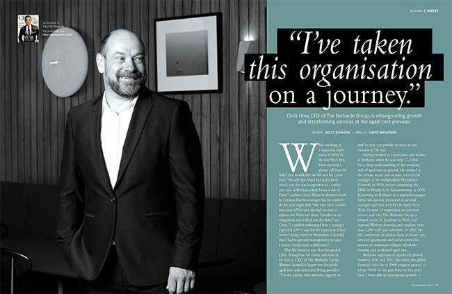 CEO Magazine Unicare Health Bethanie Group