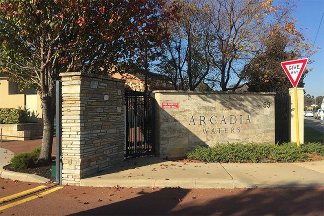 Arcadia Waters Retirement Village invites Unicare Health to put up aged care equipment display to promote independent living.