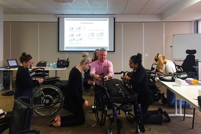 Wheelchair Seating Adjustments Workshop