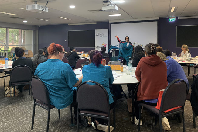 Hall & Prior Aged Care partners with Unicare Health to deliver updated manual handling training for leaders.