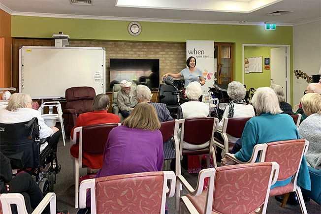 Silver Chain invites Unicare Health to share expert aged-care product knowledge to encourage clients to adopt safer living practices at home.