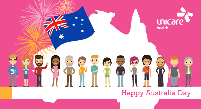 Unicare Health Happy Australia Day