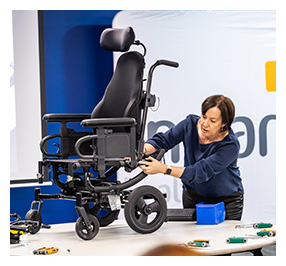 SR 45 Tilt-in-space Wheelchair