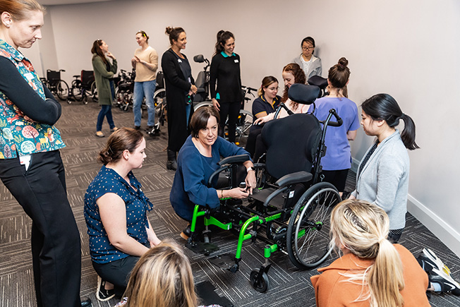 Wheelchair Adjustments Workshop