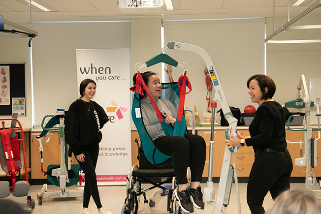 Edith Cowan University Unicare Health Hoist Training 