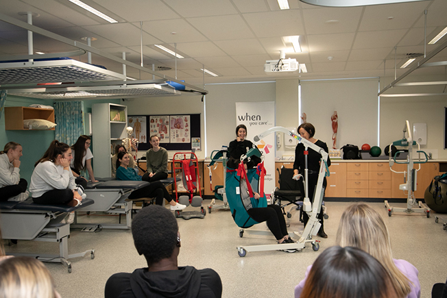 Edith Cowan University Unicare Health Hoist Training 