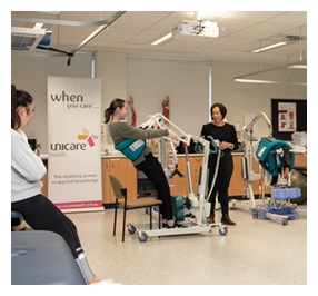 Edith Cowan University Unicare Health Hoist Training