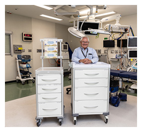 Unicare Health supplies specialist medical carts for new operating theatres at Fremantle Hospital