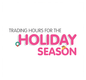 Holiday Trading Hours 2021