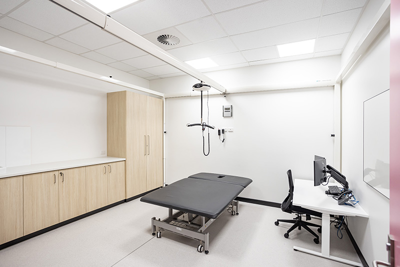 Unicare Health installs ceiling hoists and accessible changeroom